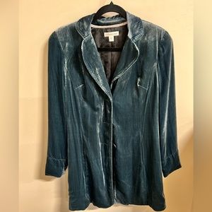 Clearwater Creek Velvet Jacket
